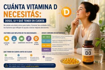 Cuánta Vitamina D Necesitás: Dosis, UI y Qué Tener en Cuenta.
