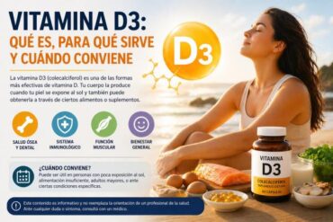 Vitamina D3: Qué Es, Para Qué Sirve y Cuándo Conviene.